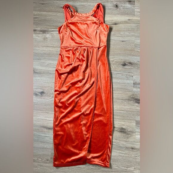 Grace Karin Cowl Neck Velvet Party Dress SizeS - Picture 6 of 7